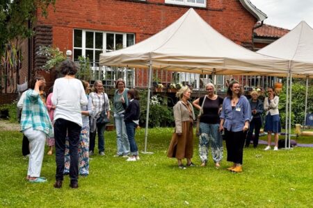 Sommerfest Eingang