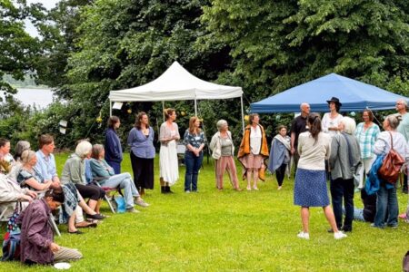Sommerfest Begrüßung